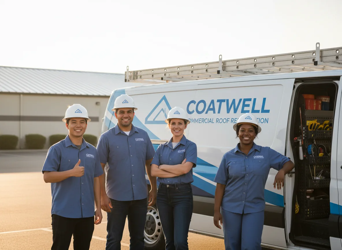 Commercial roof coating company in Morris, NY